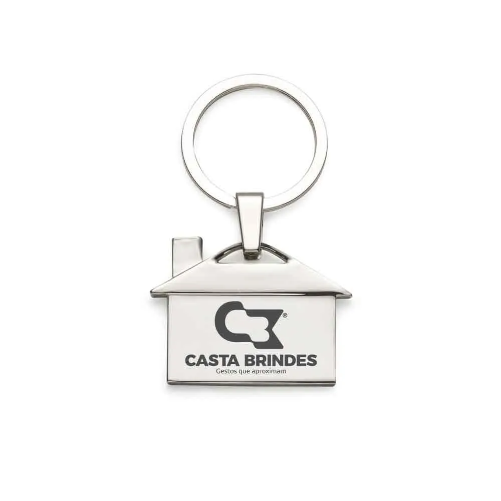 Chaveiro Metal Casa