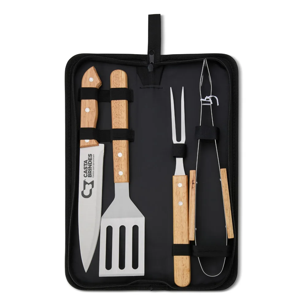 Kit Churrasco 4 Peças