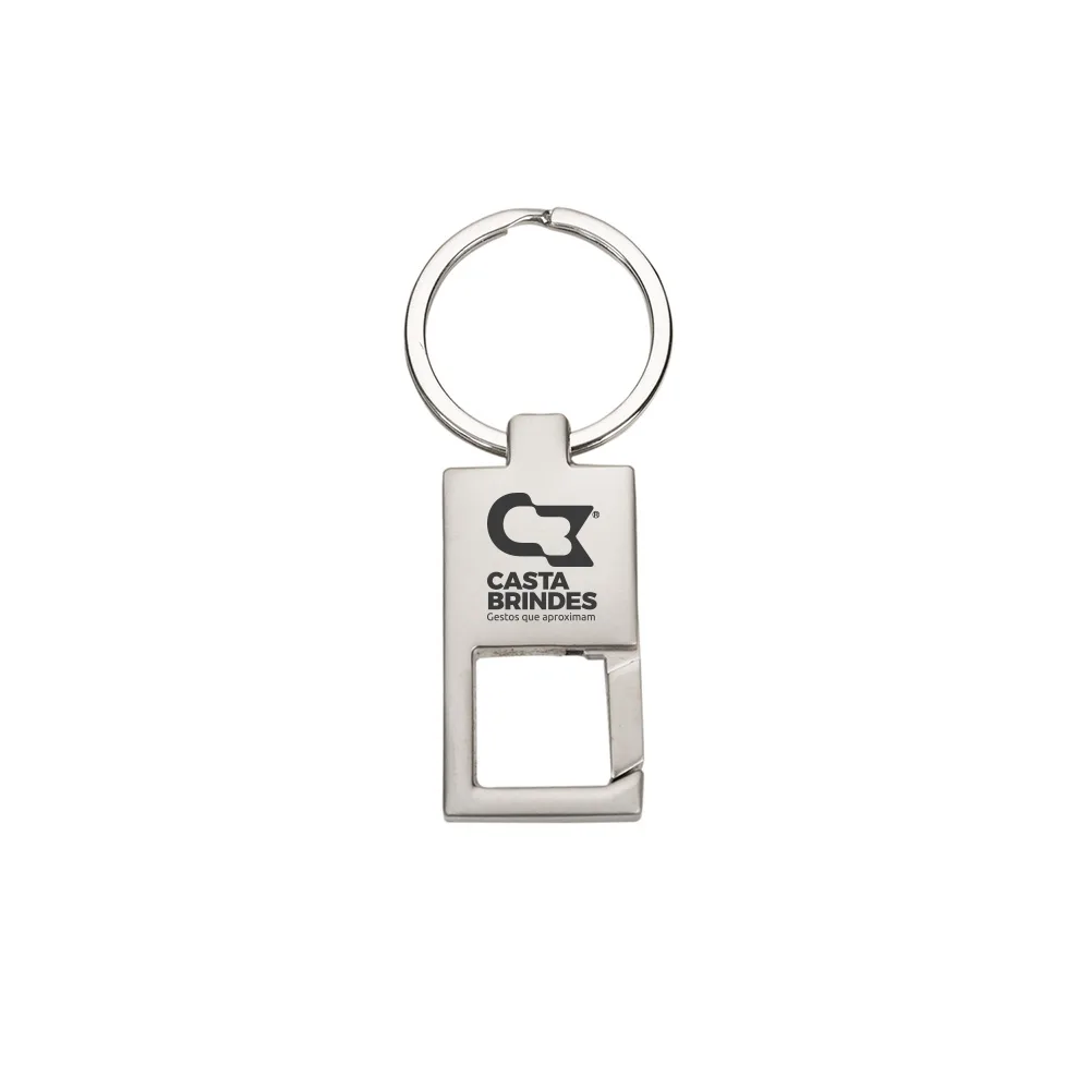 Chaveiro Metal Com Mosquetão
