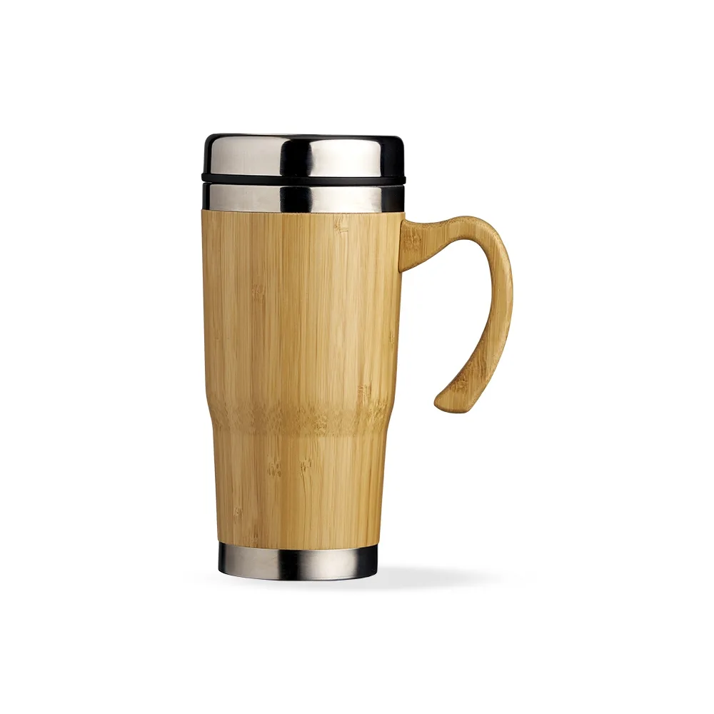 Caneca Bambu 500Ml