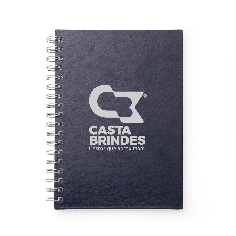 Caderno Couro Sintético