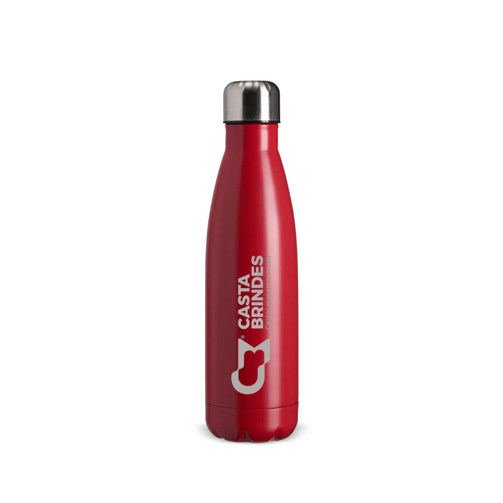 Garrafa Térmica Com Tampa Inox 500ml