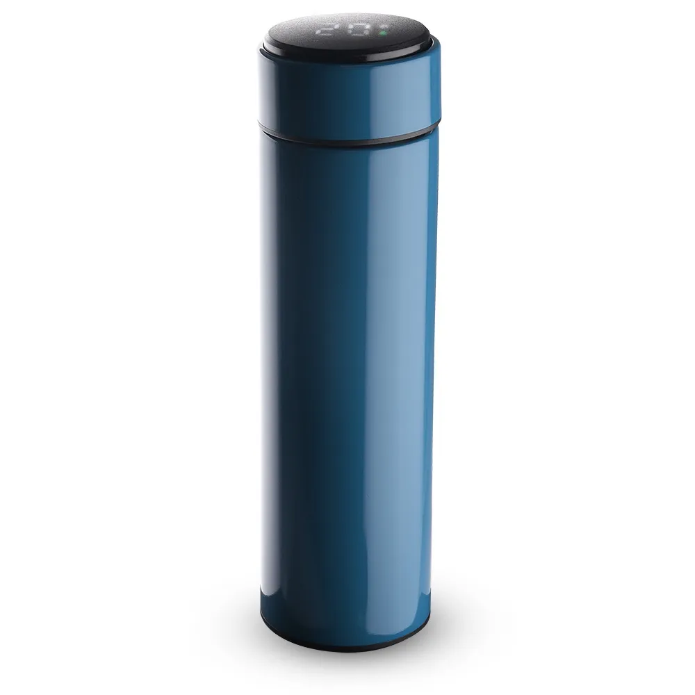 Garrafa Inox 450 ml com Display LED