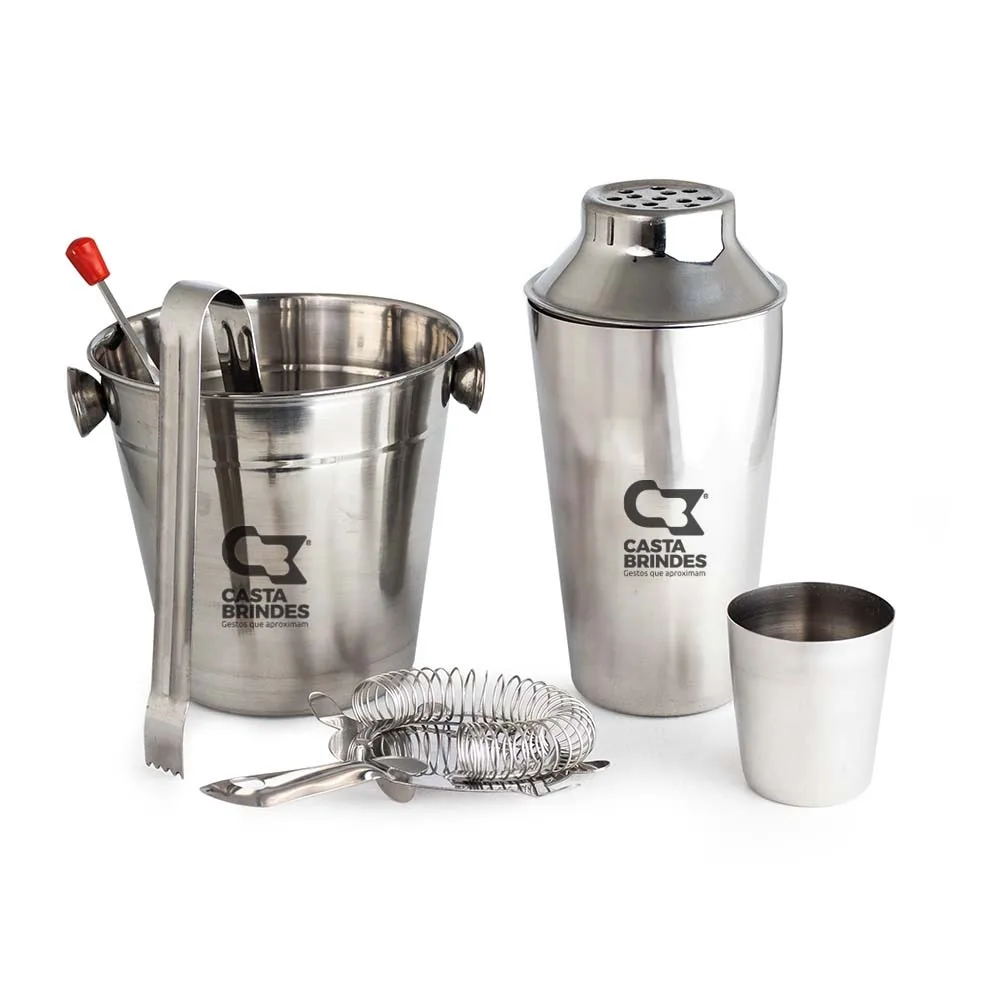 Kit Bar Inox Personalizado
