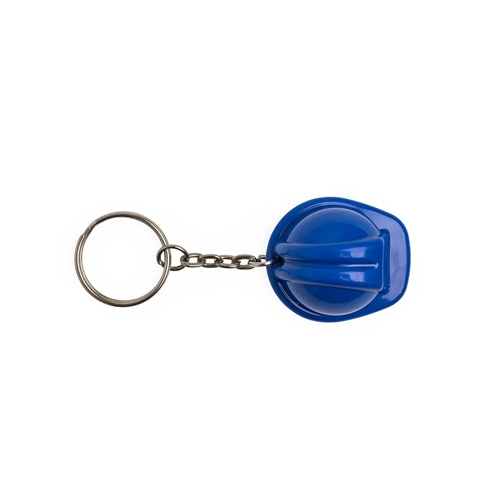 Chaveiro Plastico Capacete C/ Corrente