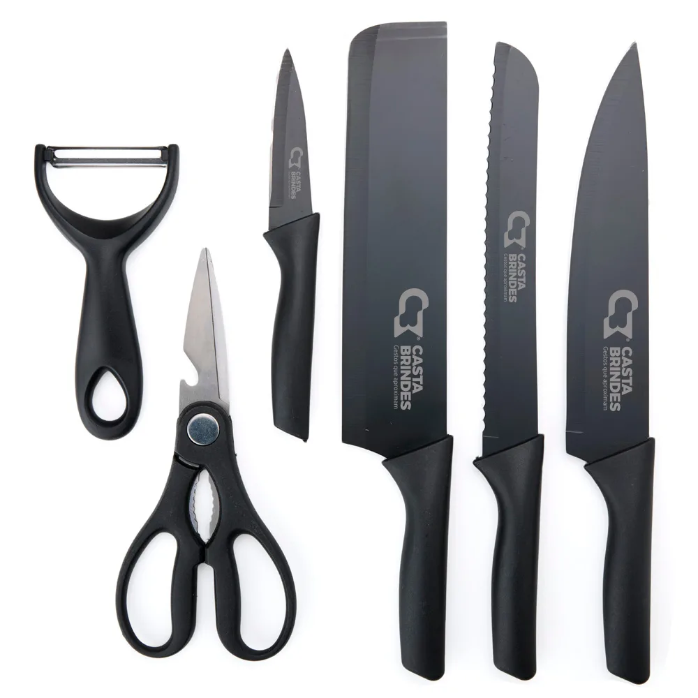 Kit Facas 06 Peças