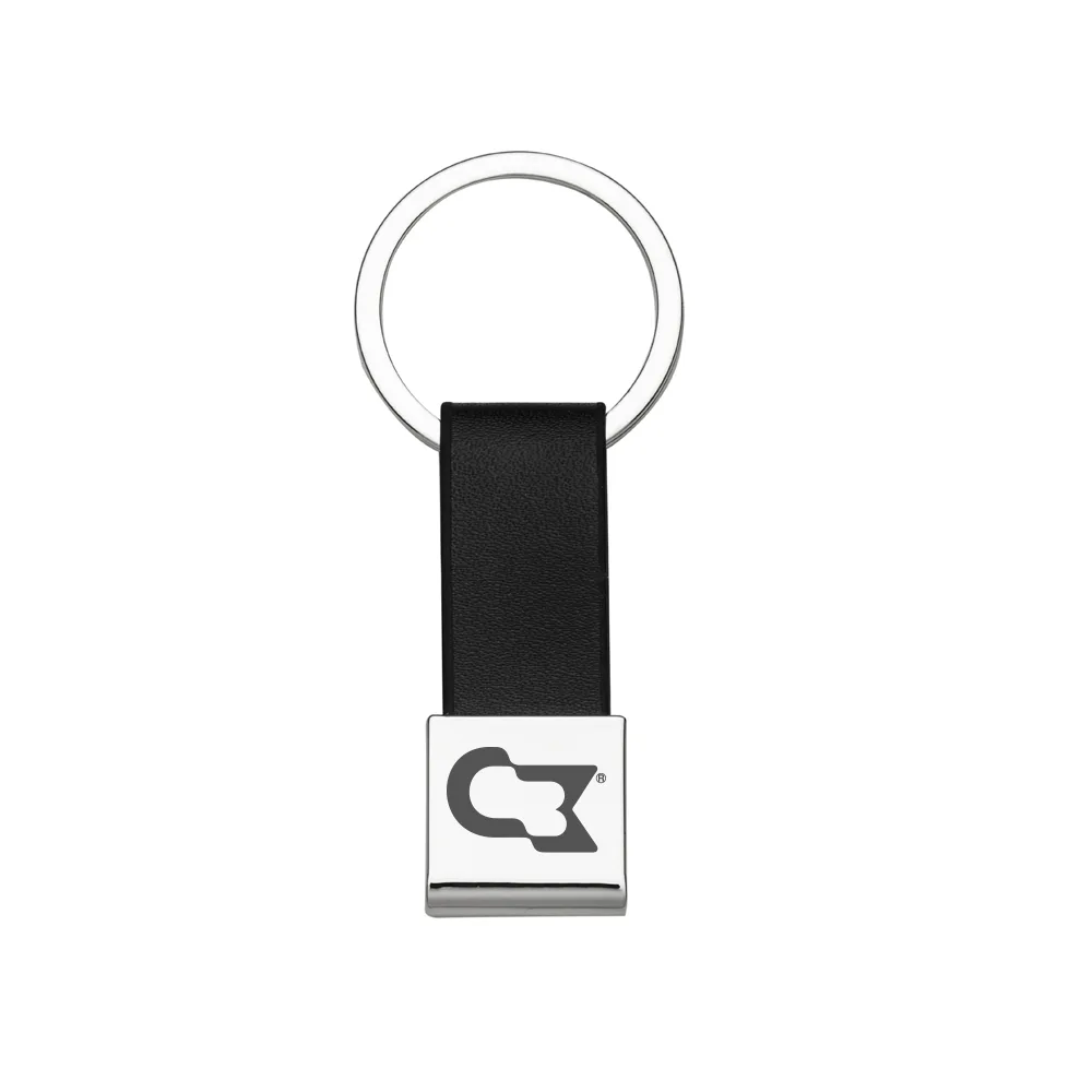 Chaveiro Metal Couro