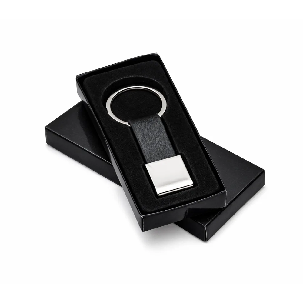 Chaveiro Metal Couro
