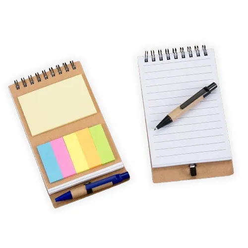 Bloco Autoadesivo com Caneta