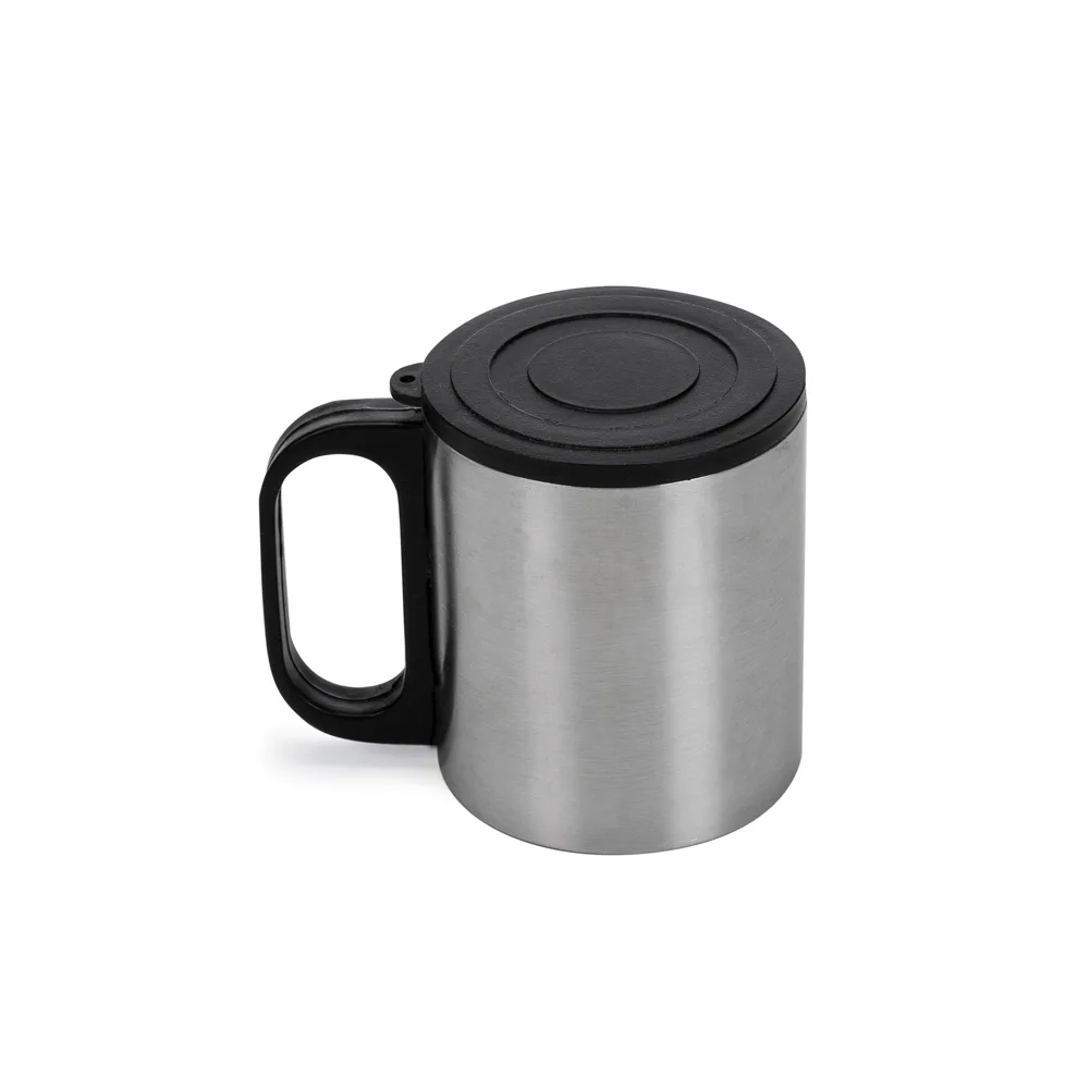Caneca Inox 180Ml Com Tampa