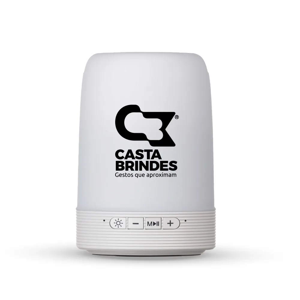 Caixa Som C/ Porta Caneta/Lumin