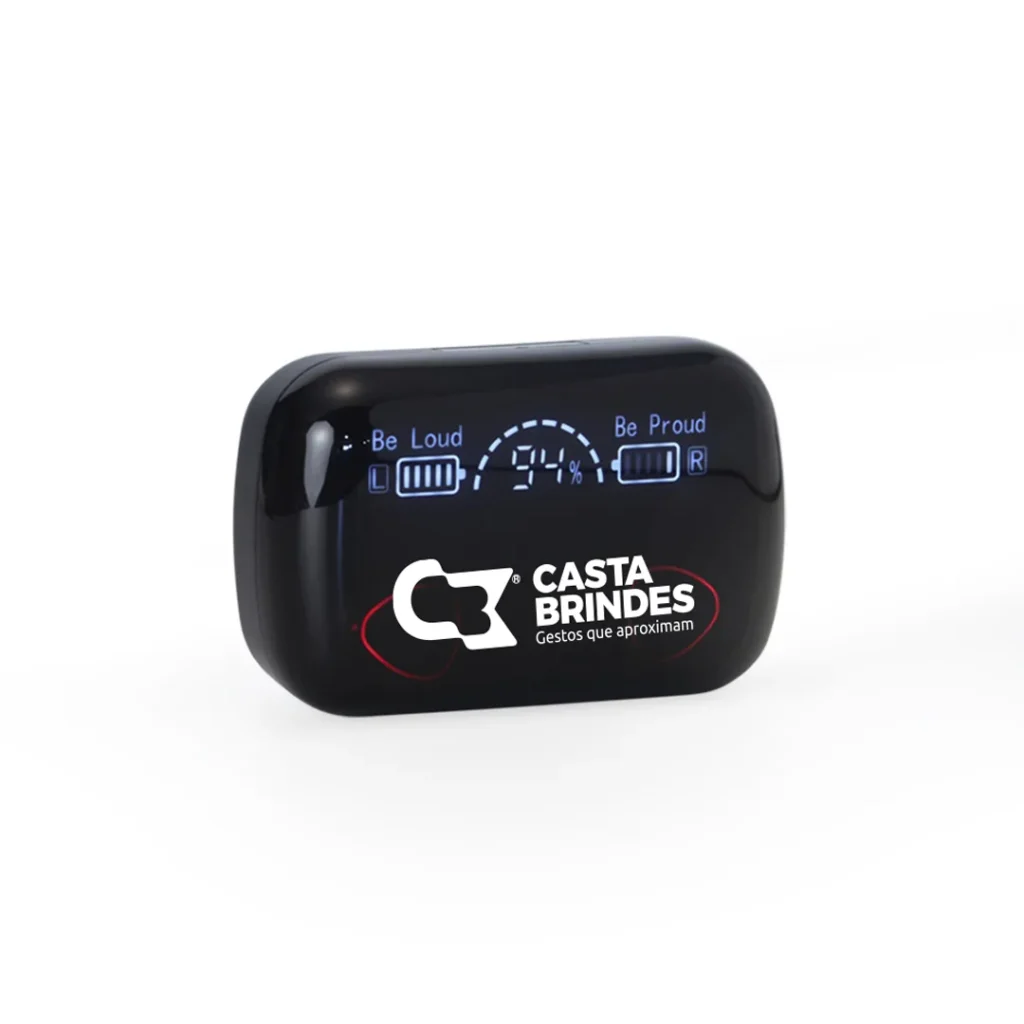 Fone de Ouvido Bluetooth Touch com Case Carregador
