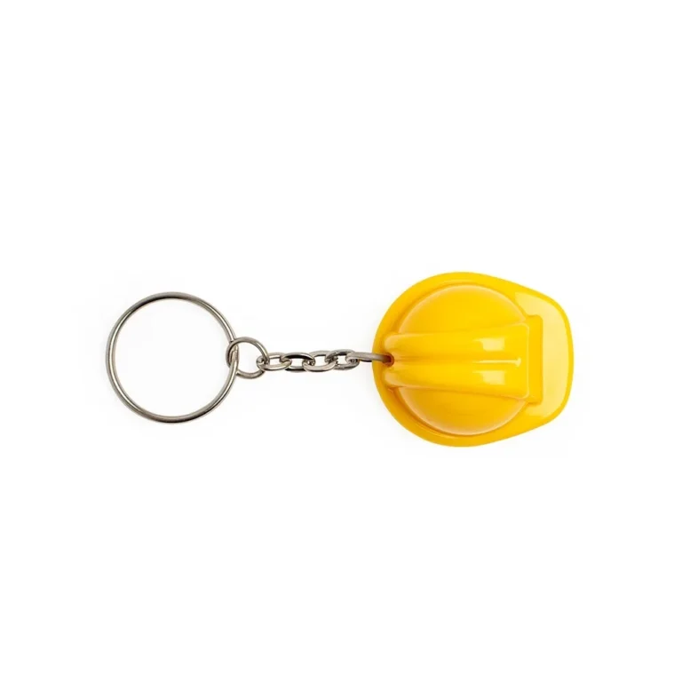 Chaveiro Plastico Capacete C/ Corrente
