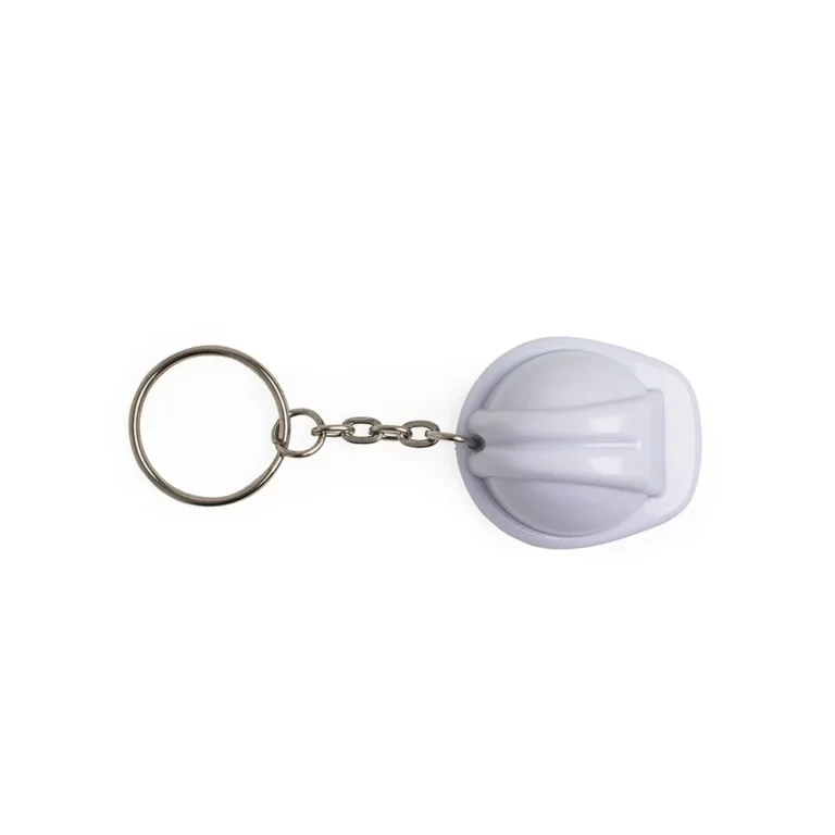 Chaveiro Plastico Capacete C/ Corrente