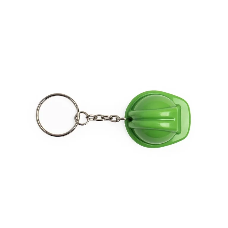 Chaveiro Plastico Capacete C/ Corrente