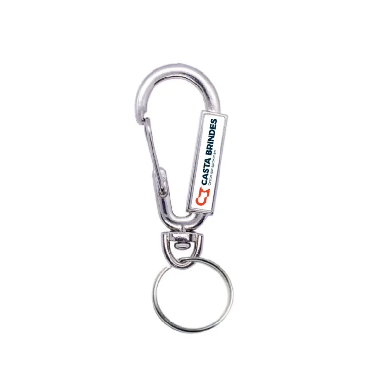 Chaveiro Mosquetão Resinado