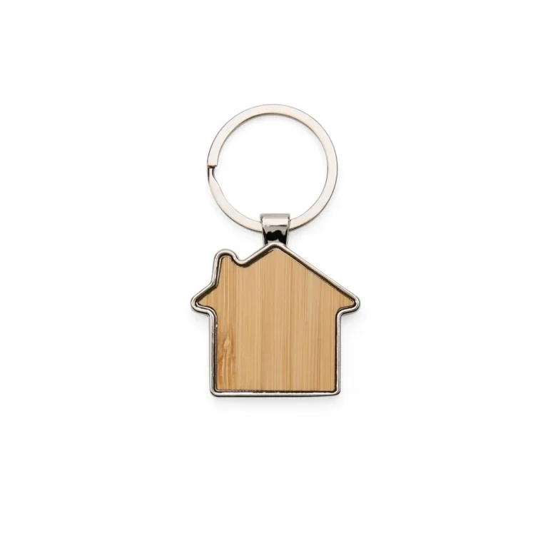 Chaveiro Metal Bambu Casa