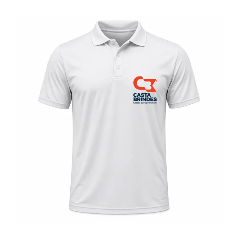 CAMISA POLO POLIVISCOSE PERSONALIZADA CLARA