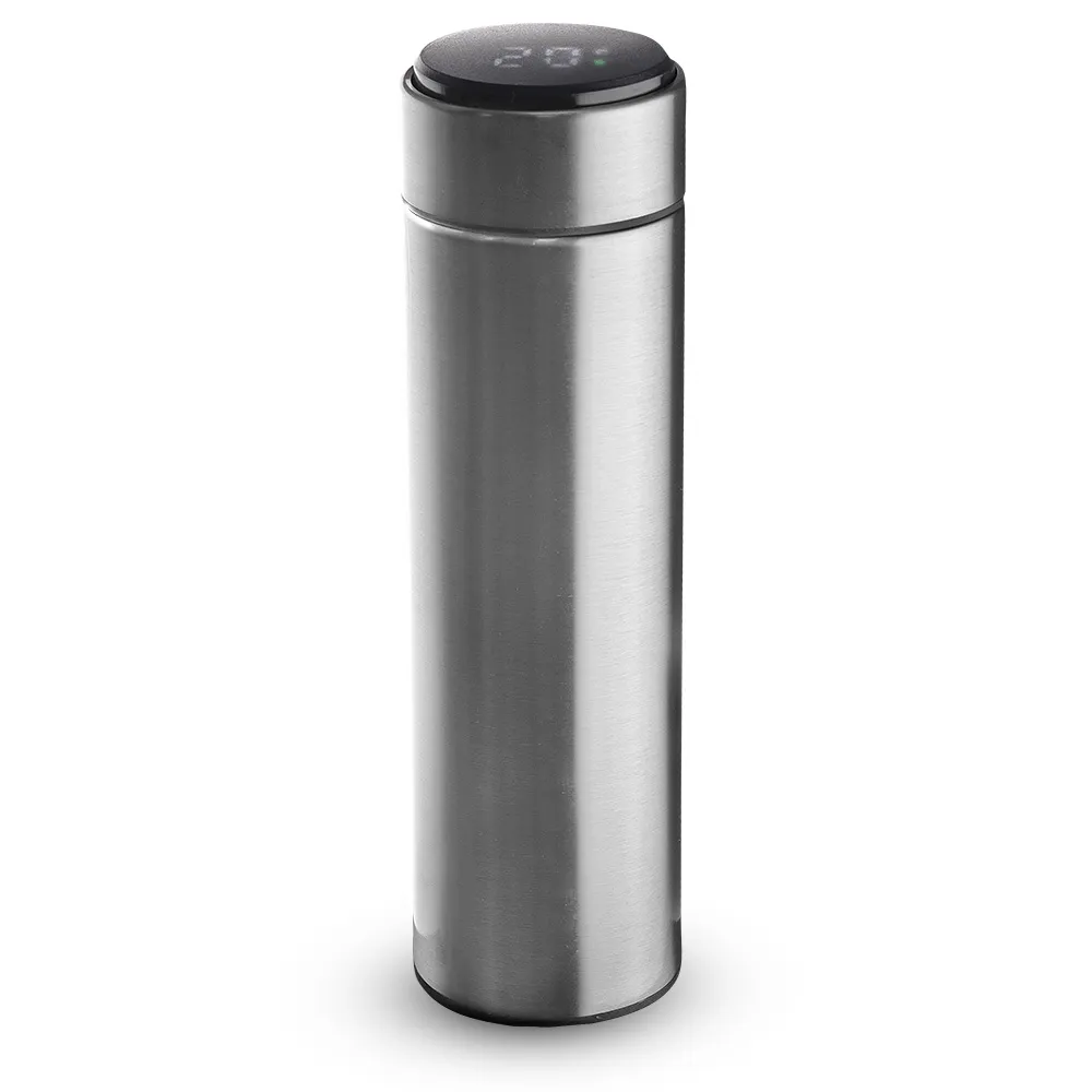 Garrafa Inox 450 ml com Display LED