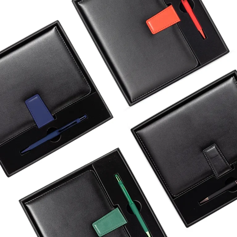 KIT EXECUTIVO 2 PEÇAS CAPA EM COURO SINTÉTICO