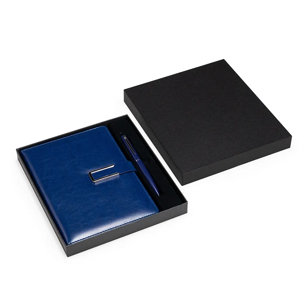 KIT EXECUTIVO 2 PEÇAS EM COURO SINTÉTICO