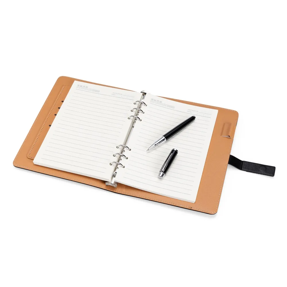 KIT EXECUTIVO 2 PEÇAS CAPA EM COURO SINTÉTICO