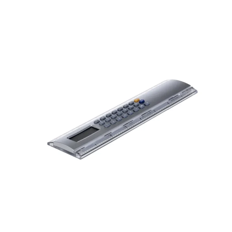 Calculadora Eletrônica de Mesa com Régua de 20cm